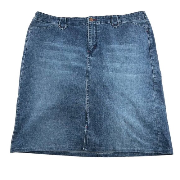 Venezia Dresses & Skirts - Venezia Women's size 20 Jean Denim Skirt stretch Straight